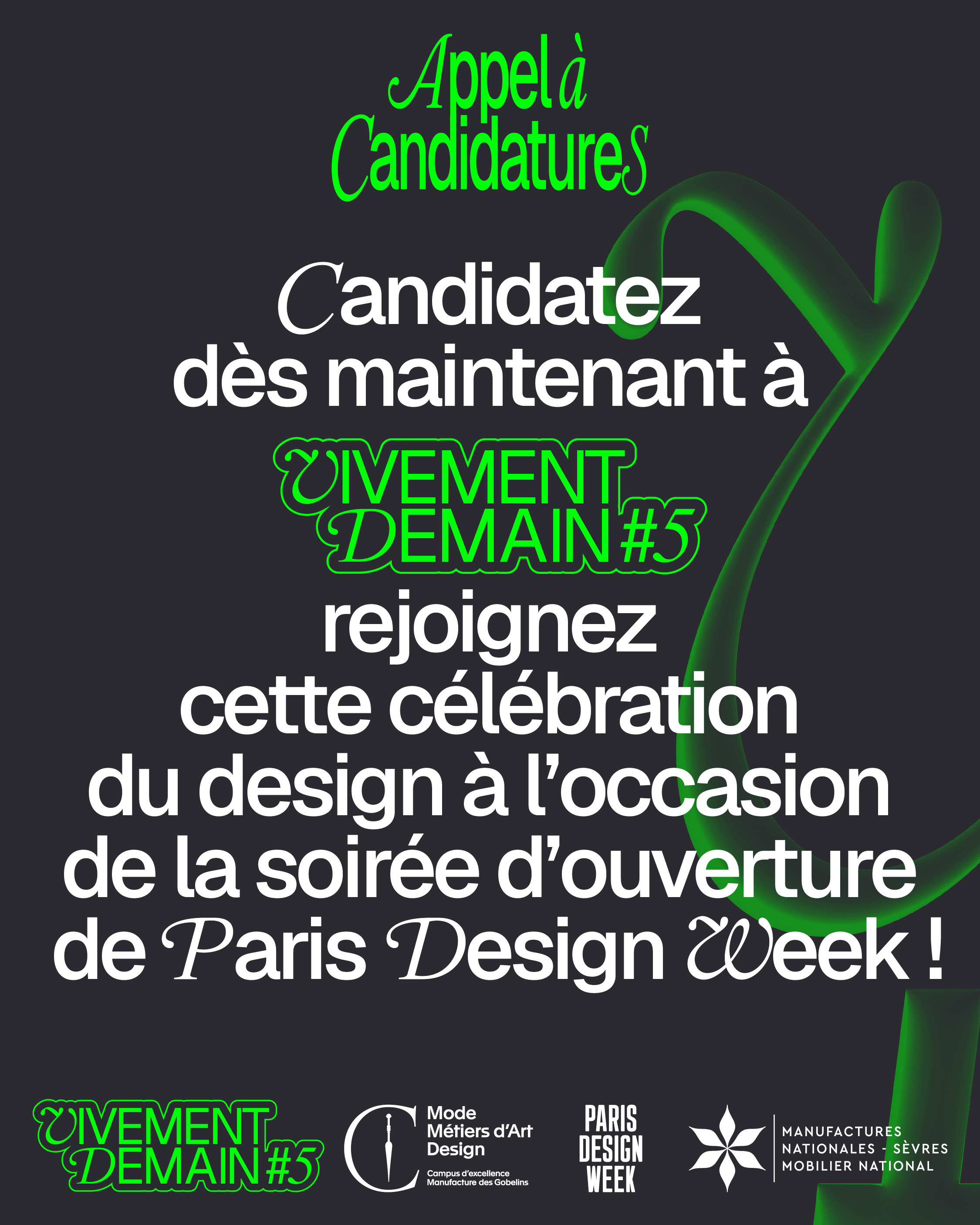 Appel à candidature Vivement demain #5