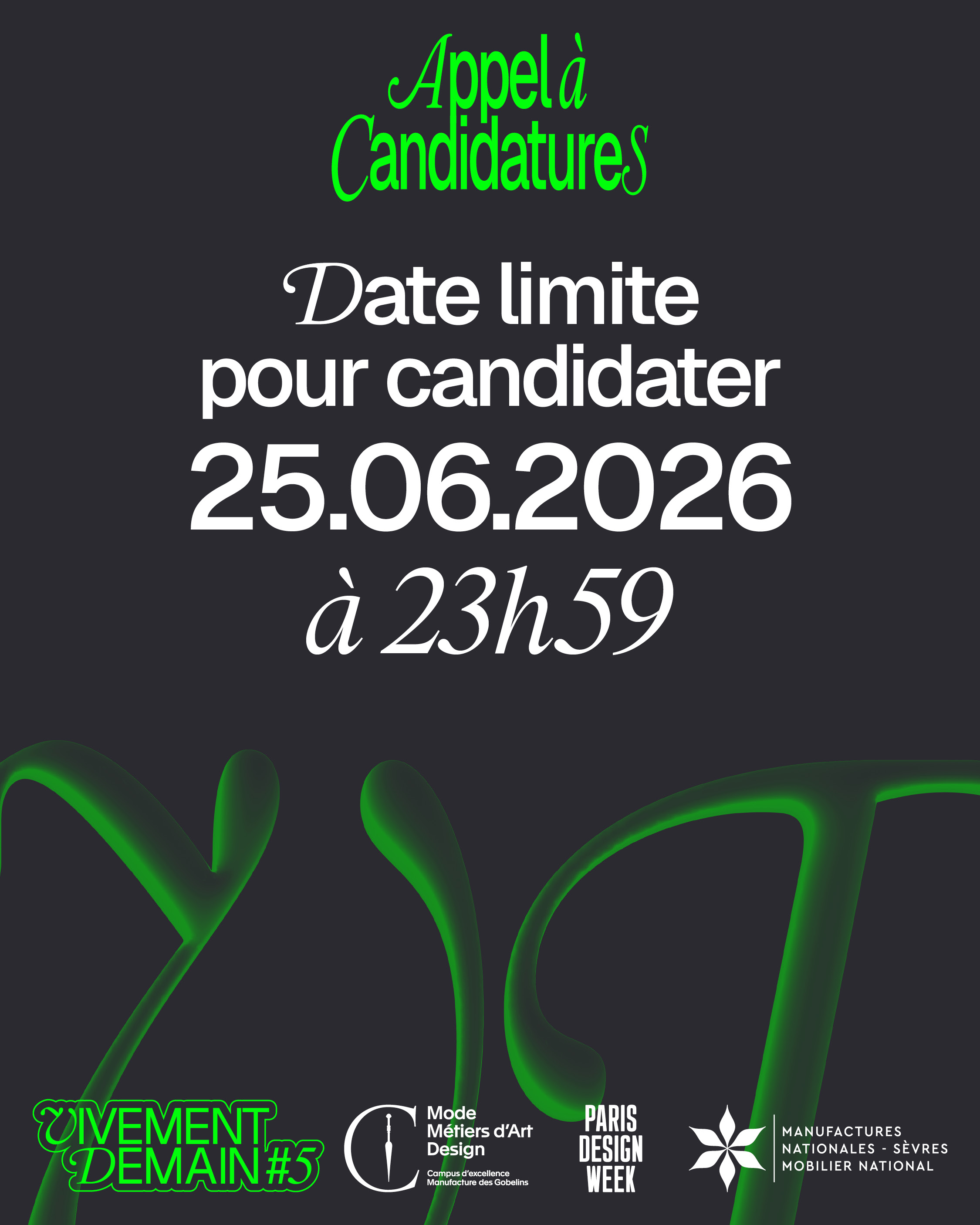Appel à candidature Vivement demain #5