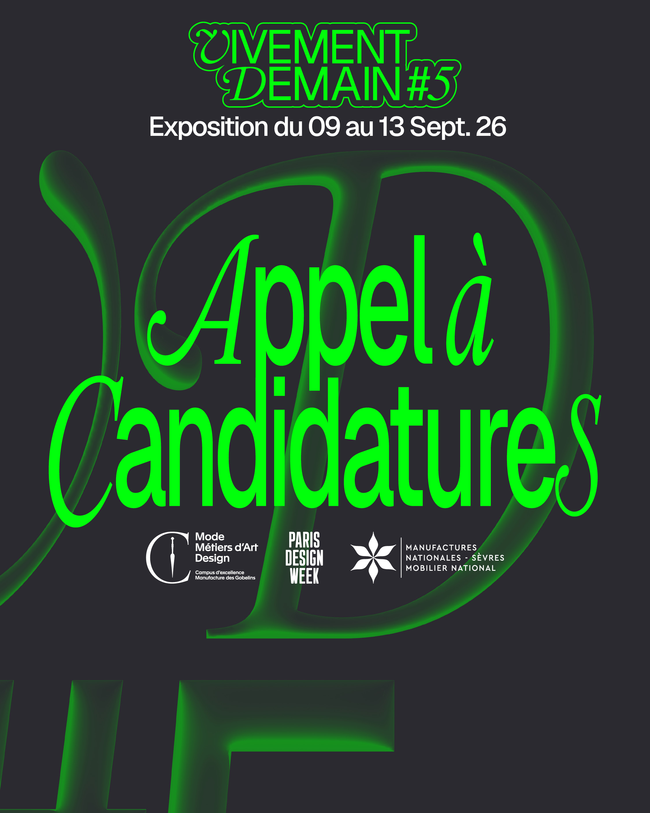 Appel à candidature Vivement demain #5